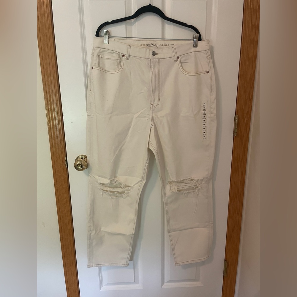 American Eagle Curvy High Rise Mom Jeans